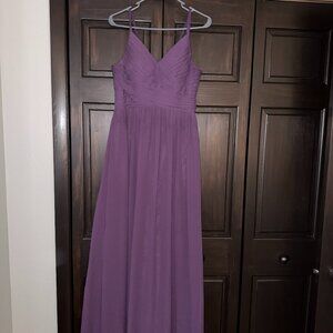 Azazie Blake A4 Plum Bridesmaid Dress